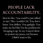 Cut the BS – it’s #accountability